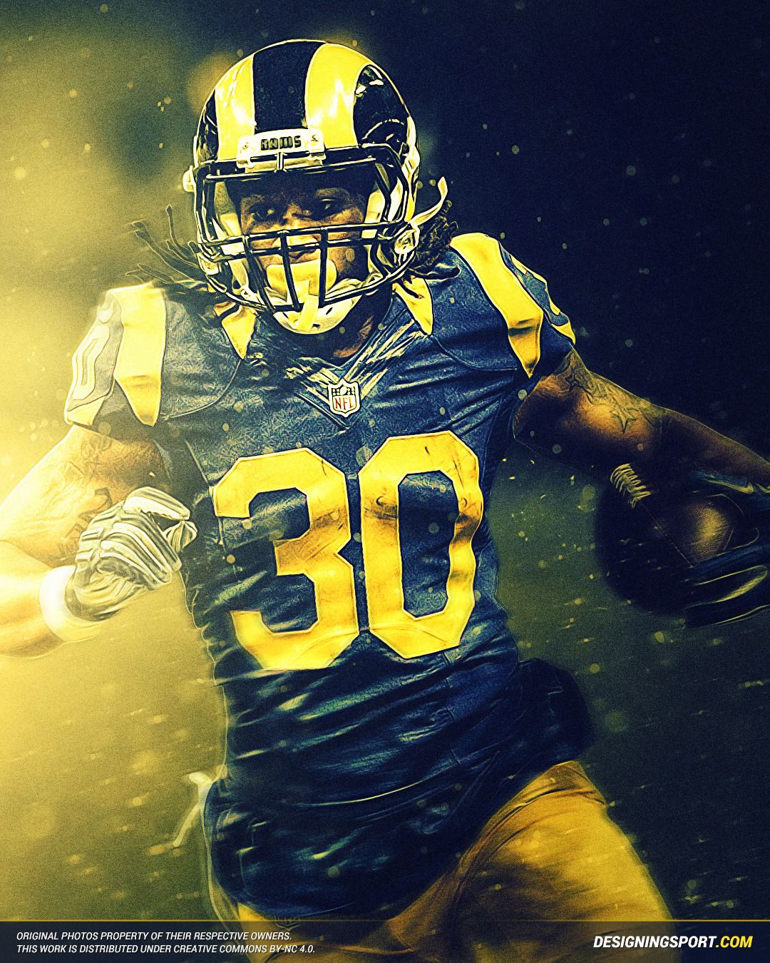 2015 Nfl Offensive Rookie Of The Year Power Rankings - Cool Todd Gurley , HD Wallpaper & Backgrounds