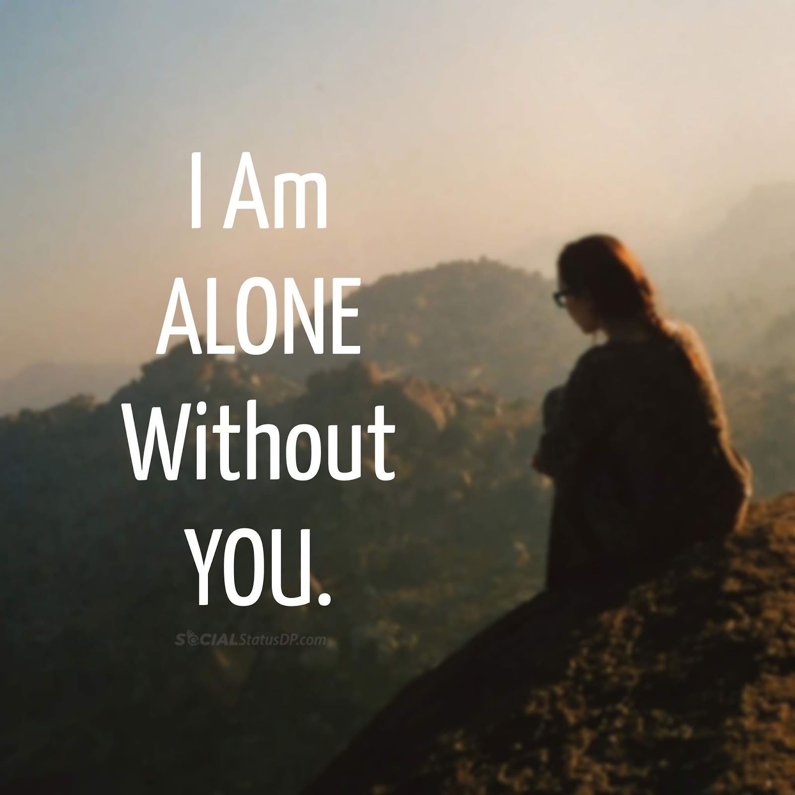 Best Whatsapp Lonely Status, Alone Quotes, Loneliness - Alone Whatsapp Sad Dp , HD Wallpaper & Backgrounds