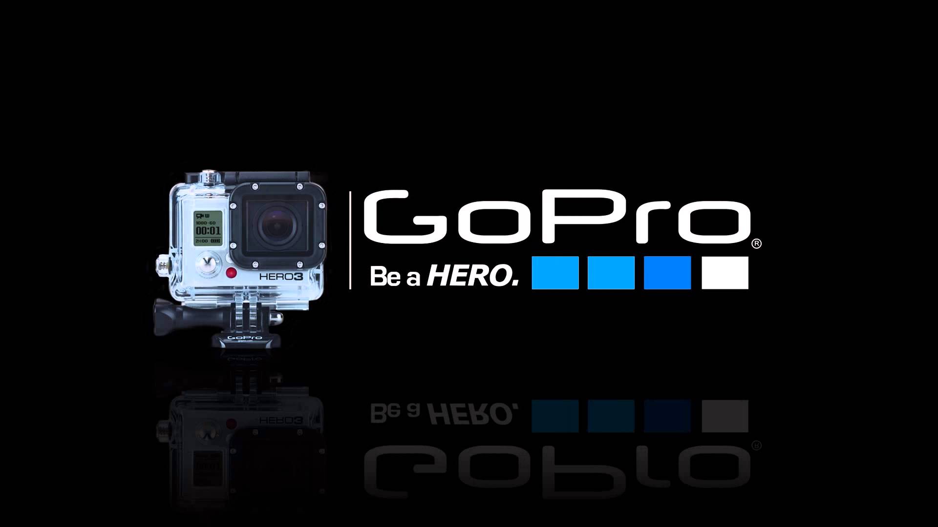 Gopro Wallpaper - Wallpapersafari - Gopro Hero 3 Logo , HD Wallpaper & Backgrounds