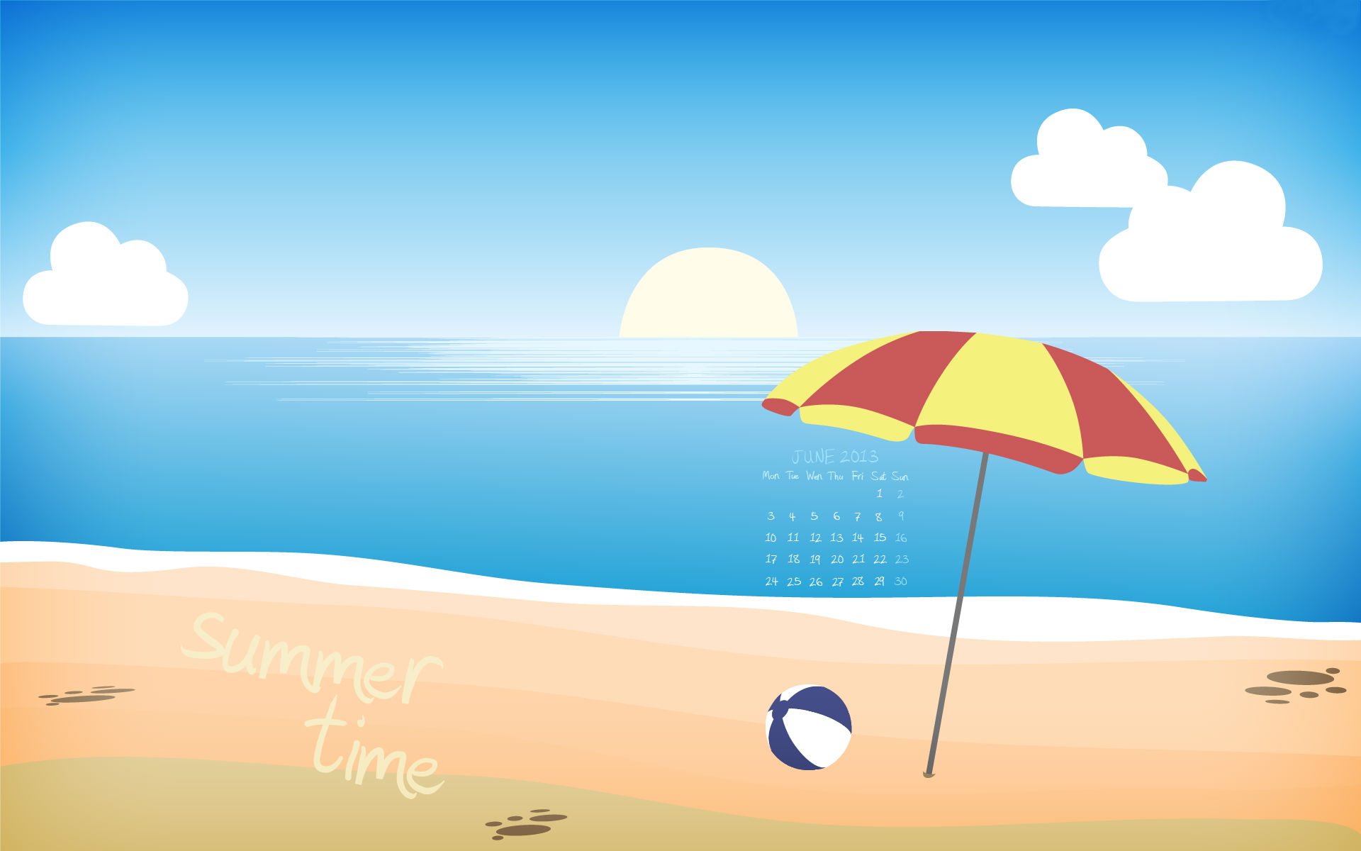 Summer Time June 2013 - June Summer , HD Wallpaper & Backgrounds