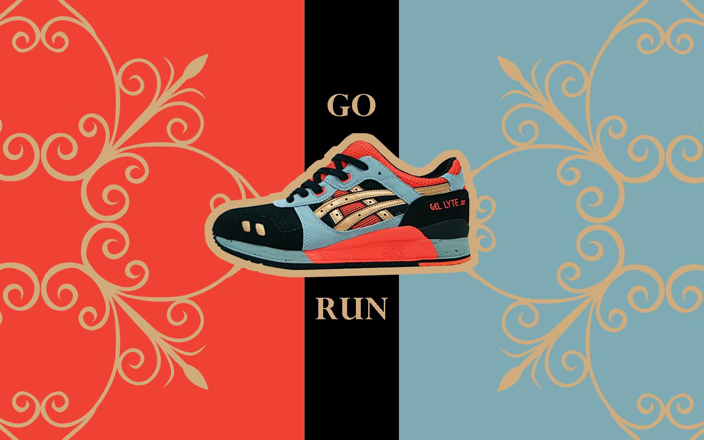You Are On Page With Running Man Asics Wallpaper, Where - Asics Gel Lyte Iii , HD Wallpaper & Backgrounds
