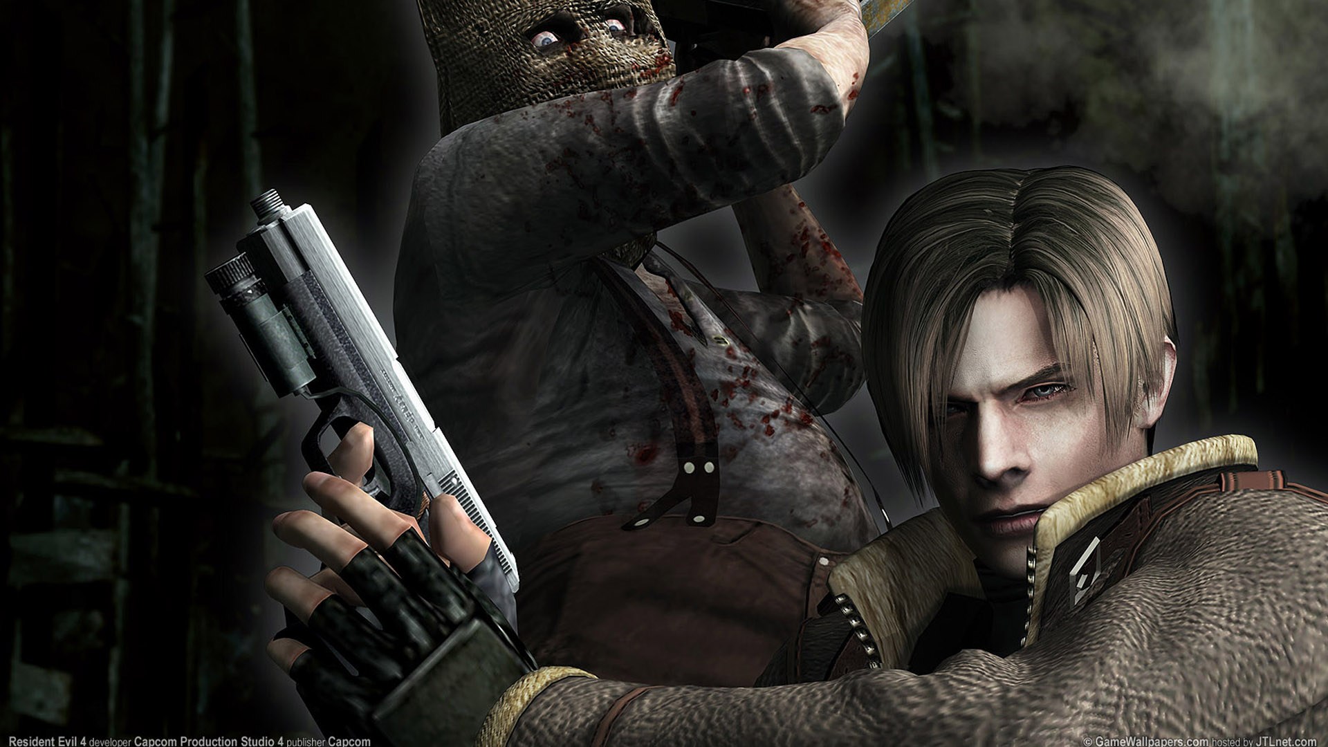 Resident Evil Leon S - Resident Evil 4 , HD Wallpaper & Backgrounds