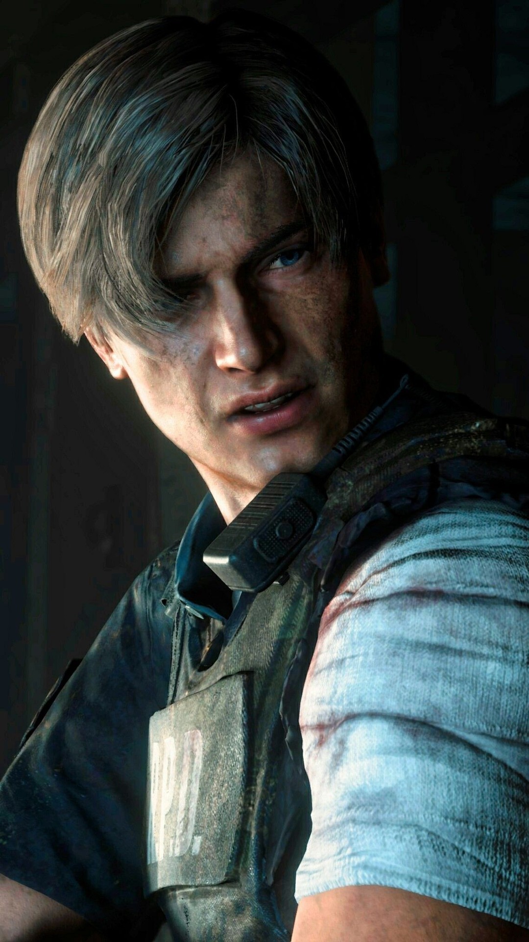 Leon S Kennedy Resident Evil 2 Remake Wallpaper - Singebloggg
