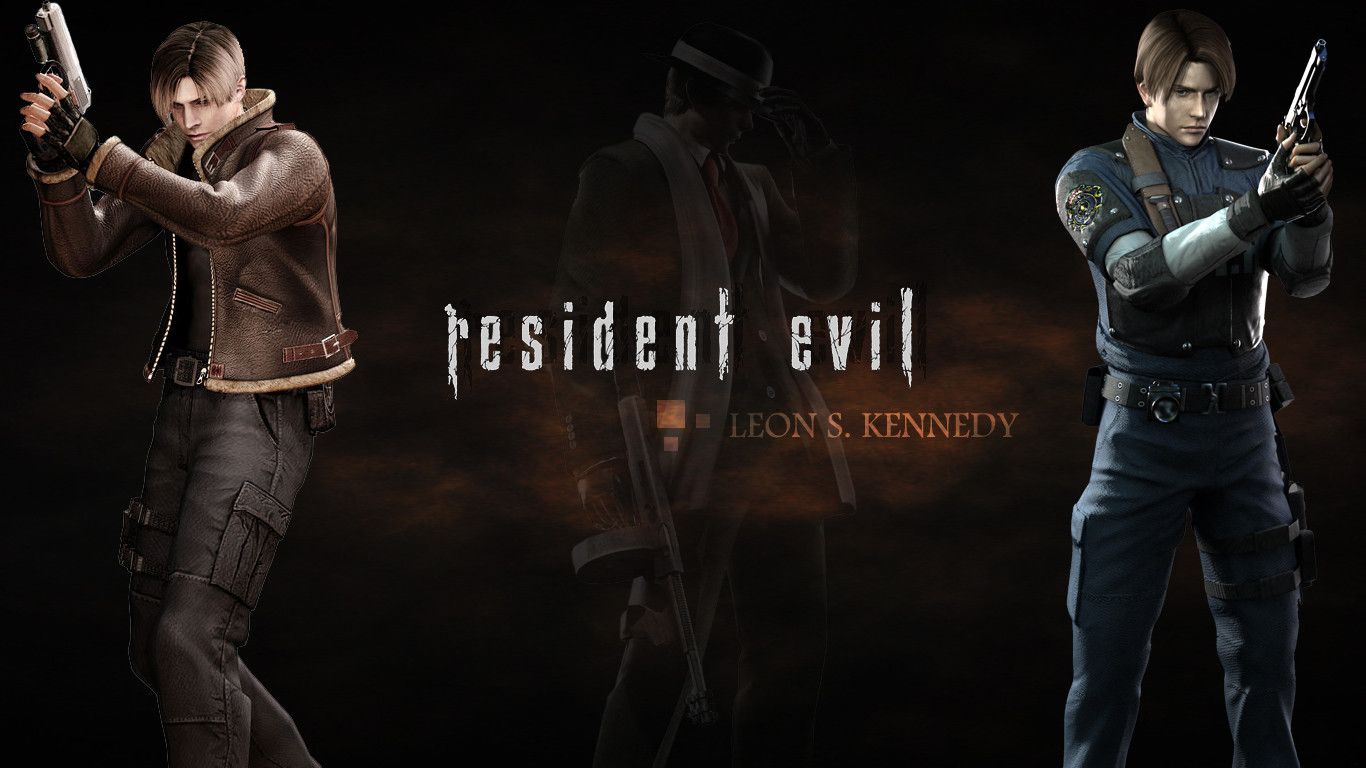 Leon S Kennedy Re4 Wallpaper 4k , HD Wallpaper & Backgrounds