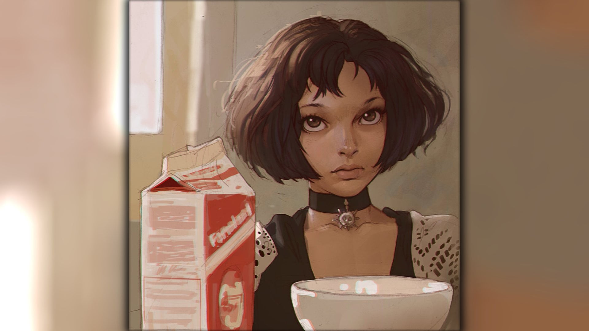 Woman Illustration, Léon - Kuvshinov Ilya , HD Wallpaper & Backgrounds