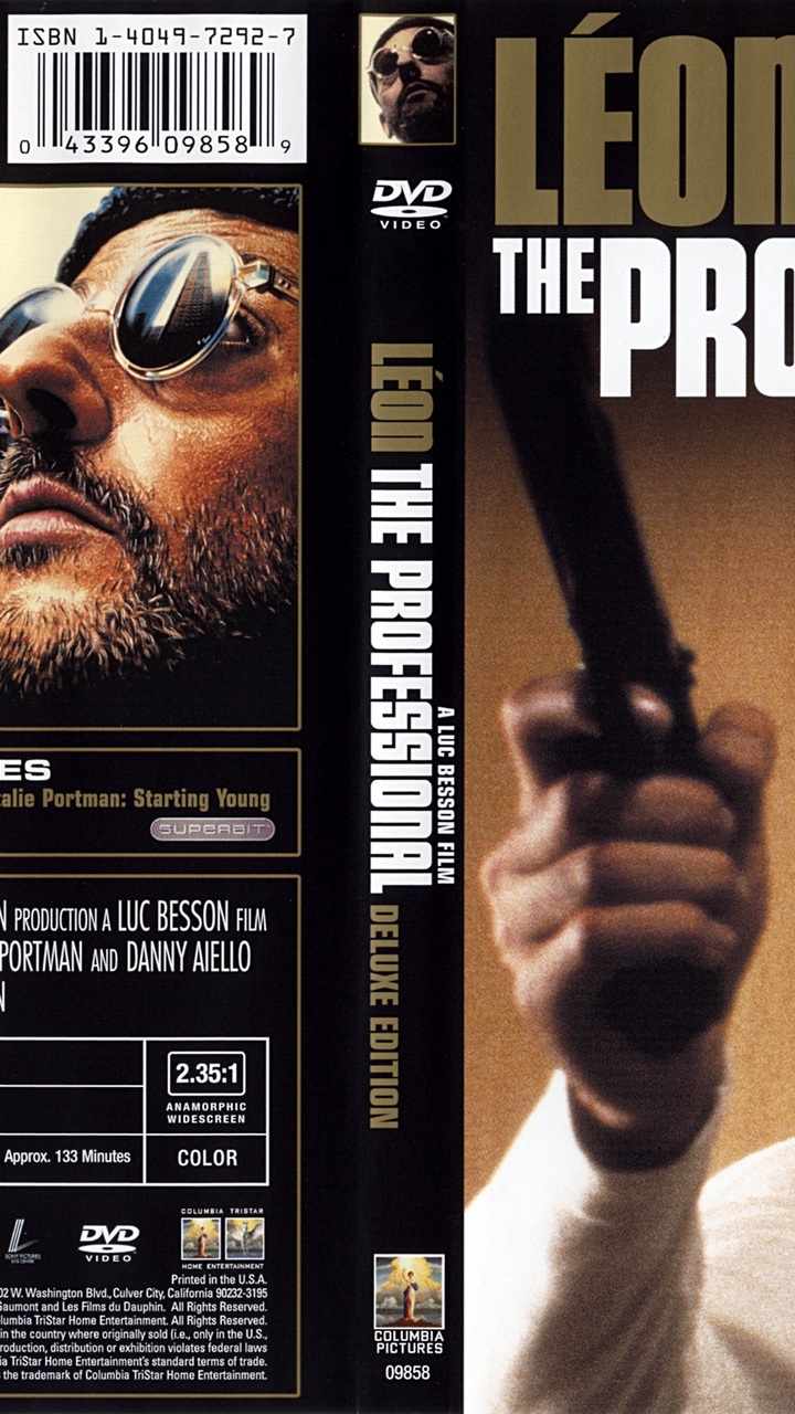 About This Wallpaper - Leon The Professional Dvd Cover , HD Wallpaper & Backgrounds