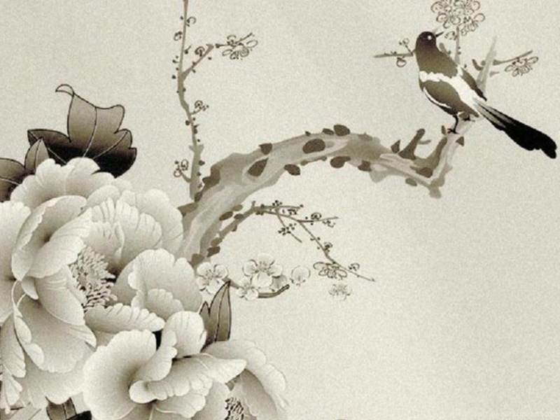 Mobile - Traditional Chinese Chinese Painting Wallpaper Hd , HD Wallpaper & Backgrounds