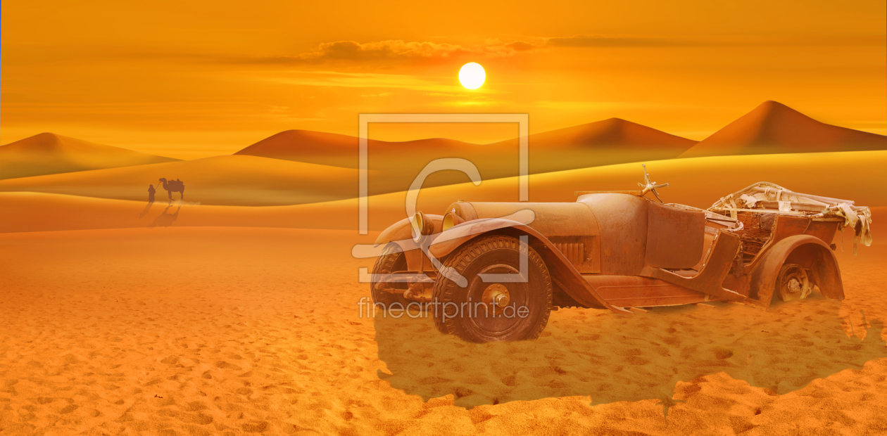 11139048 Wrack In Der Wüste Erstellt Von Mausopardia - Erg , HD Wallpaper & Backgrounds