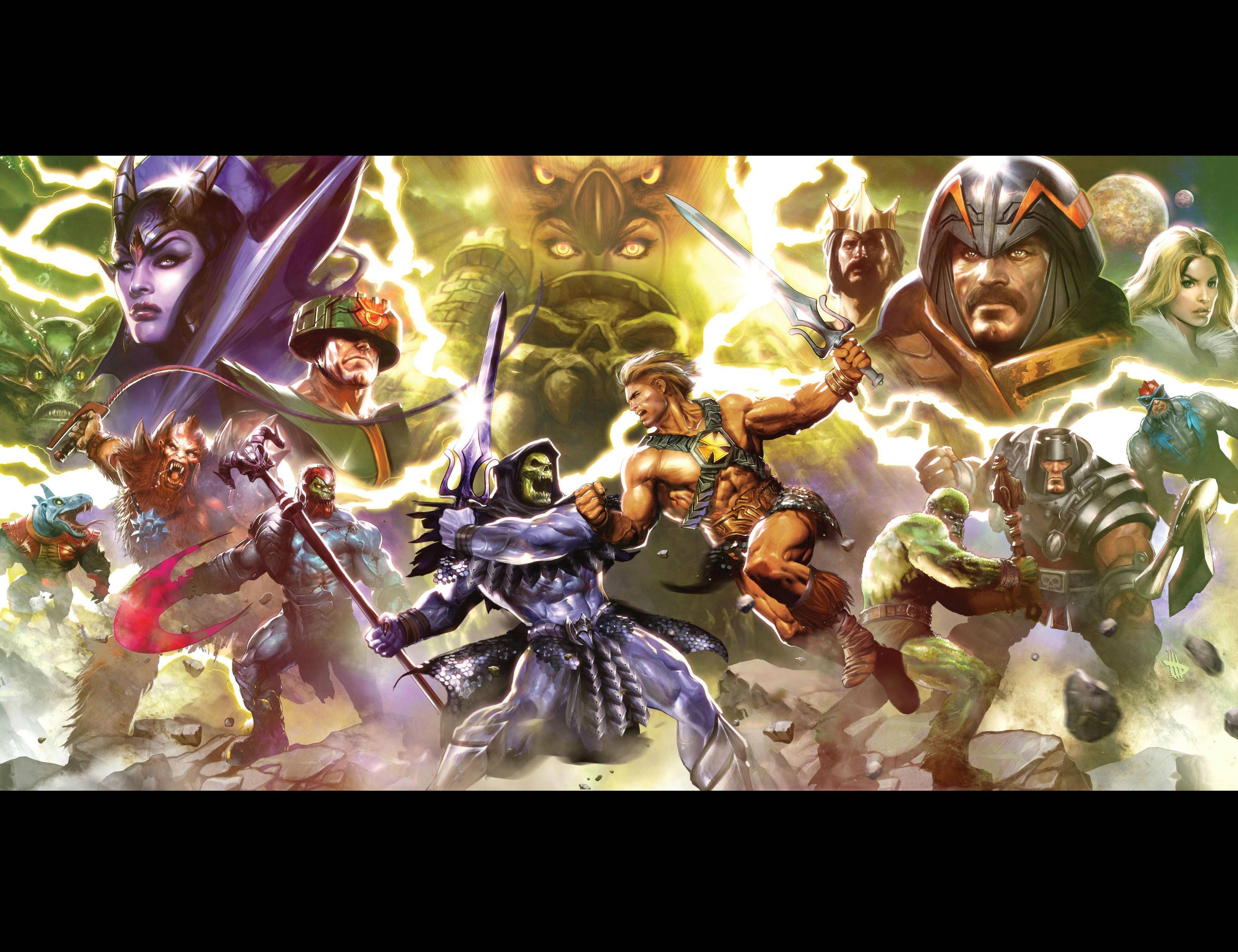 Masters Of The Universe [3975 X 3056] - He Man Masters Of The Universe Art , HD Wallpaper & Backgrounds