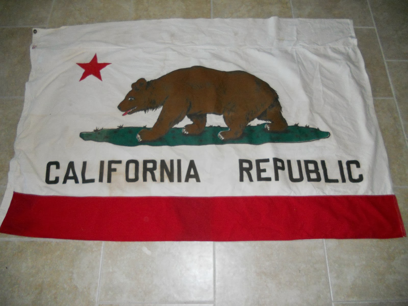 Just Acquired On Ebay California Bear Flag - Color California State Flag , HD Wallpaper & Backgrounds