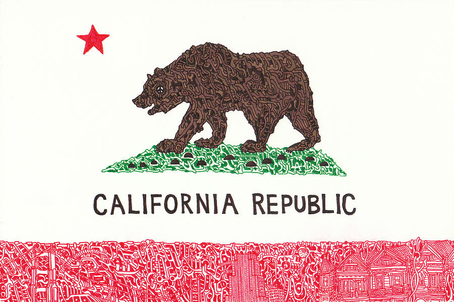 The California Republic - California State Flag , HD Wallpaper & Backgrounds