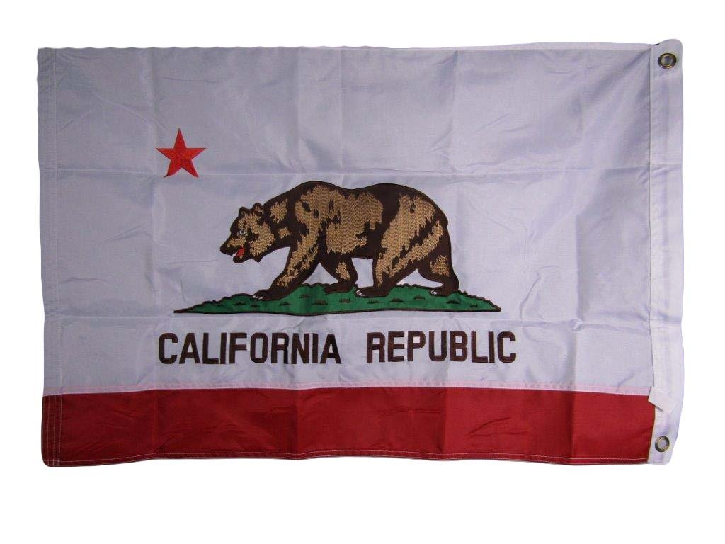 Aes Embroidered State Of California Ca Double Sided - California State Flag , HD Wallpaper & Backgrounds