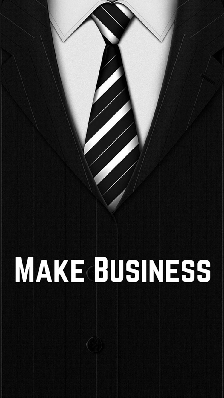 Art Creative Quote Business Tie Suit Shirt Black White - Business Wallpaper Iphone , HD Wallpaper & Backgrounds
