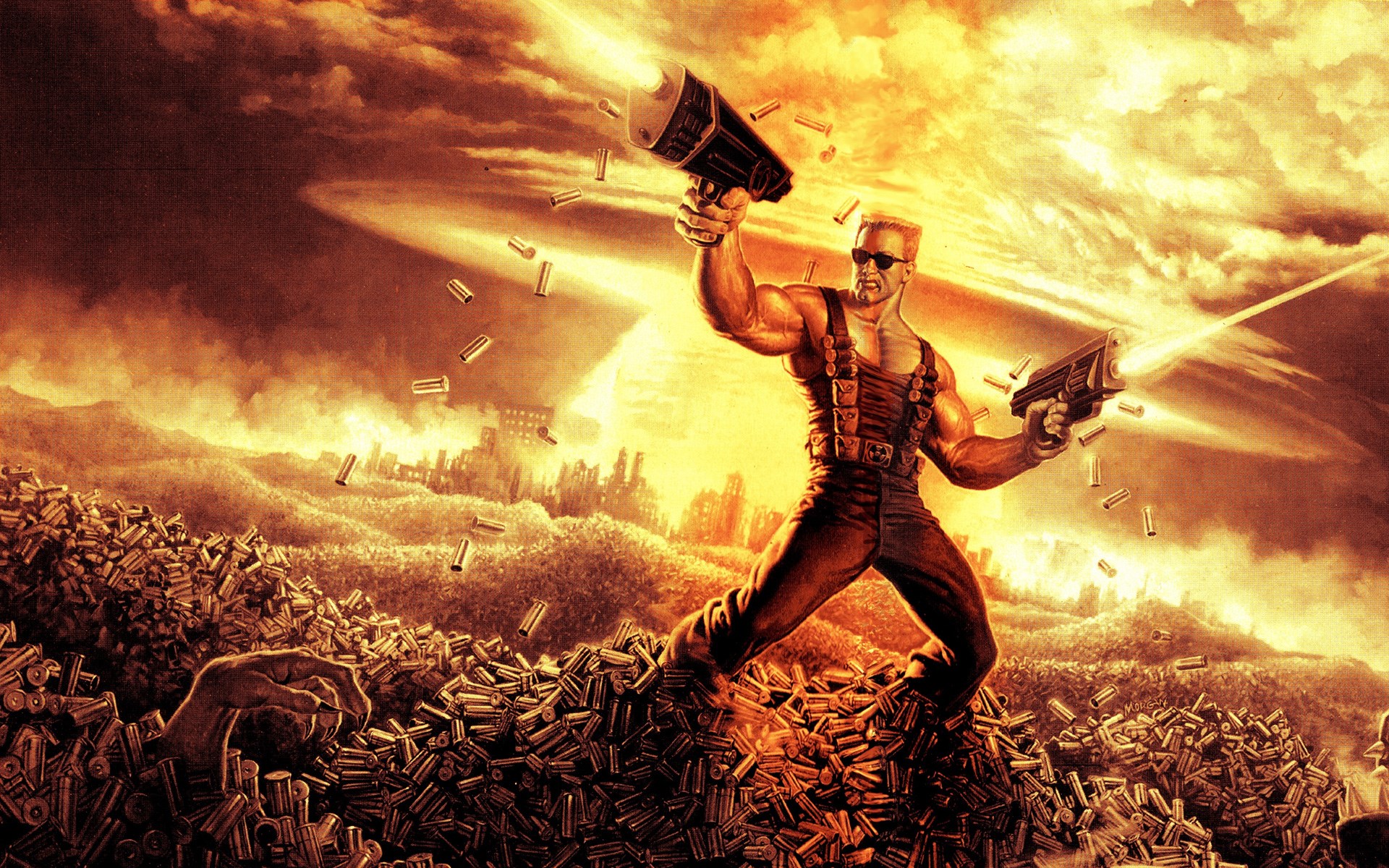 Duke Nukem 3d Game Wallpaper - Duke Nukem Forever Box Art , HD Wallpaper & Backgrounds