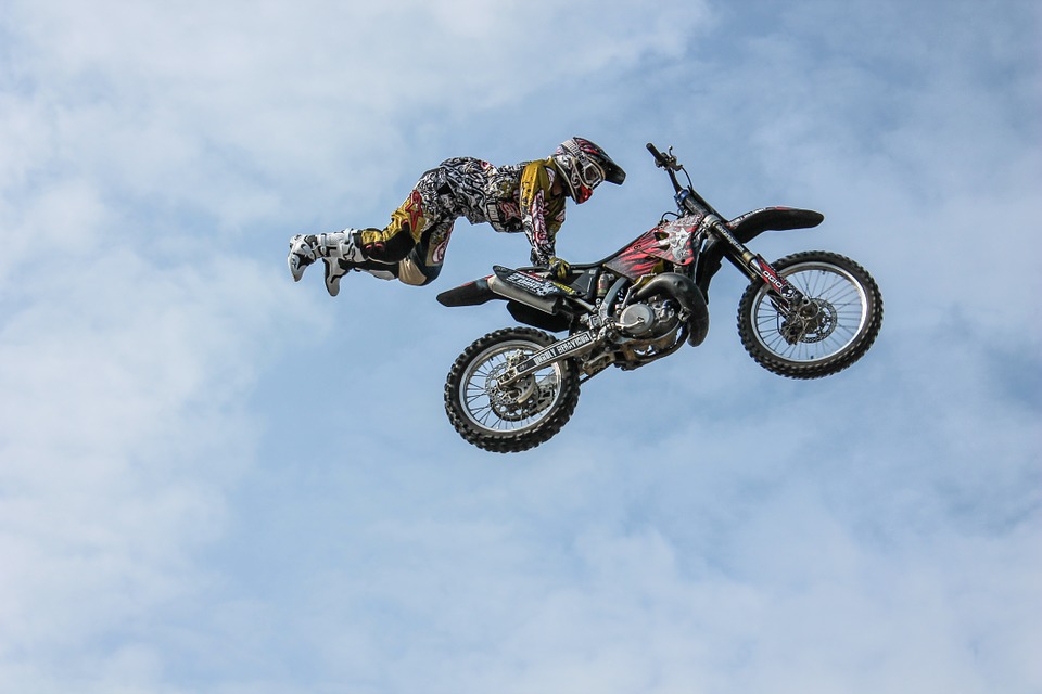 Biker, Motorcycle, Stunt, Man, Person - Motorcycle Stuntman , HD Wallpaper & Backgrounds