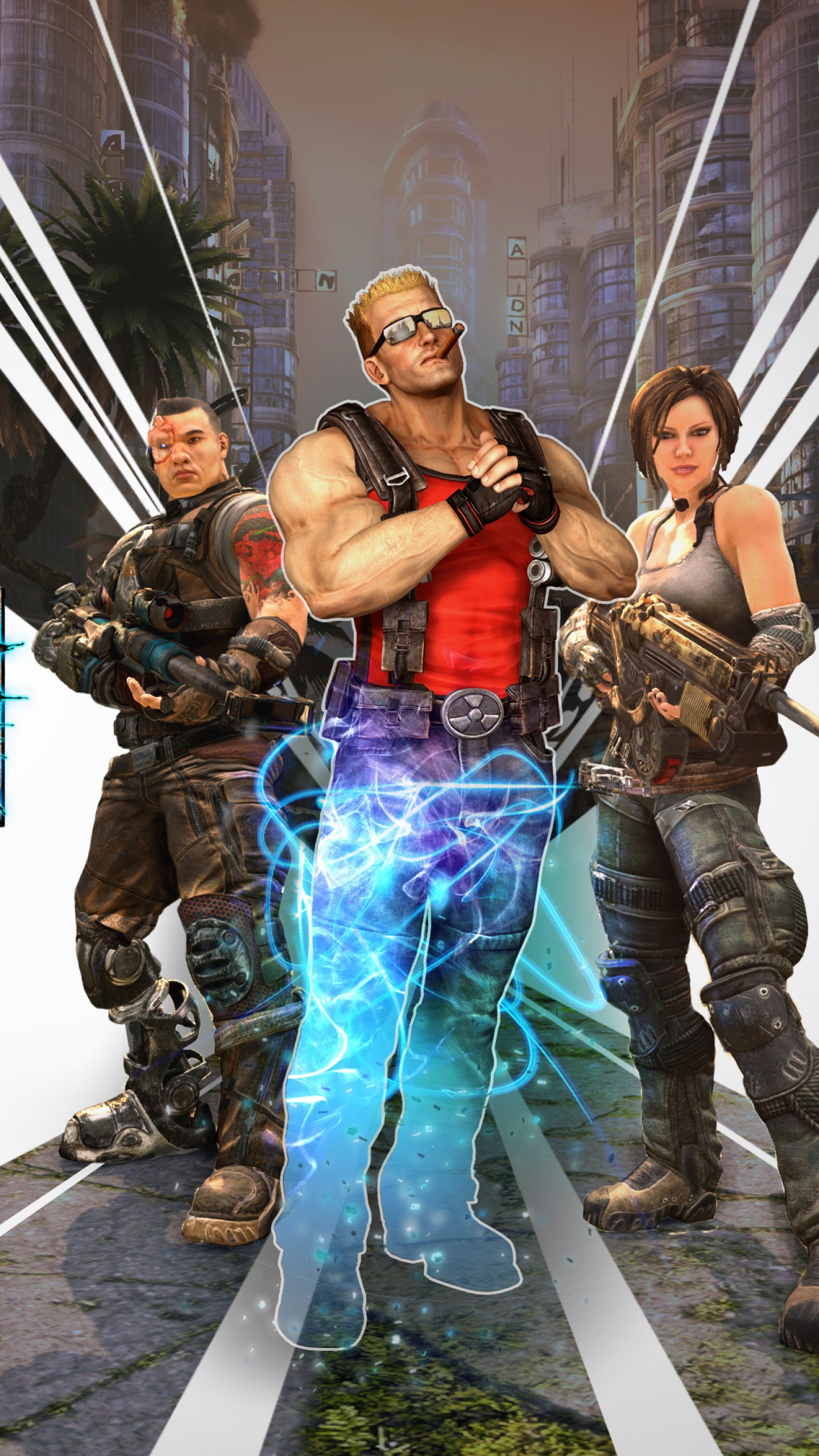 Games / Duke Nukem's Bulletstorm Tour Wallpaper - Duke Nukem Bulletstorm Tour , HD Wallpaper & Backgrounds