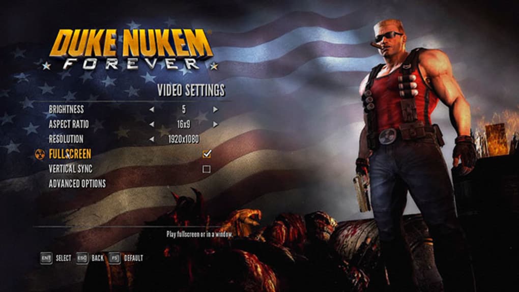 Duke Nukem Forever - Duke Nukem Forever Menu , HD Wallpaper & Backgrounds