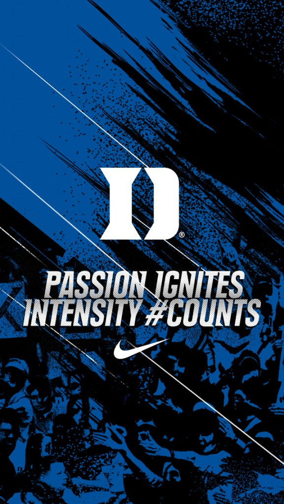 Passion Duke Blue Devils Iphone Wallpaper - Duke Wallpaper Iphone , HD Wallpaper & Backgrounds