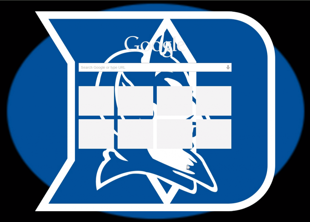 Duke Blue Devils Logo Chrome Theme - Duke Blue Devils , HD Wallpaper & Backgrounds
