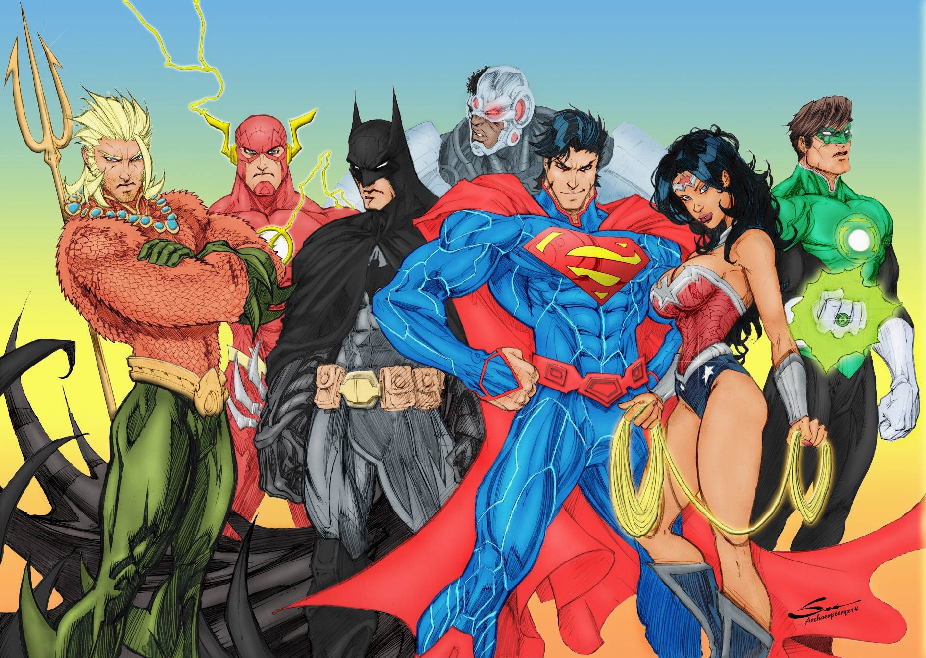 The Heroes Of Justice League Wallpaper - La Liga Dela Justicia Dibujos , HD Wallpaper & Backgrounds