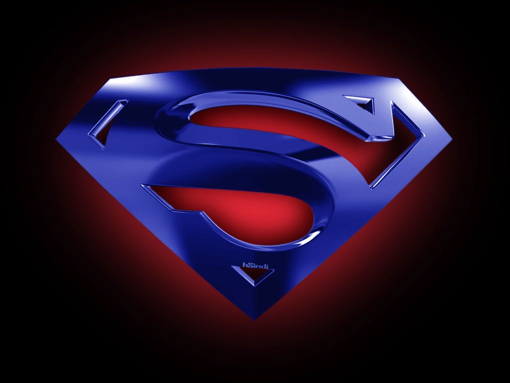 Comic Superheros - Blue And Red Superman Logo , HD Wallpaper & Backgrounds