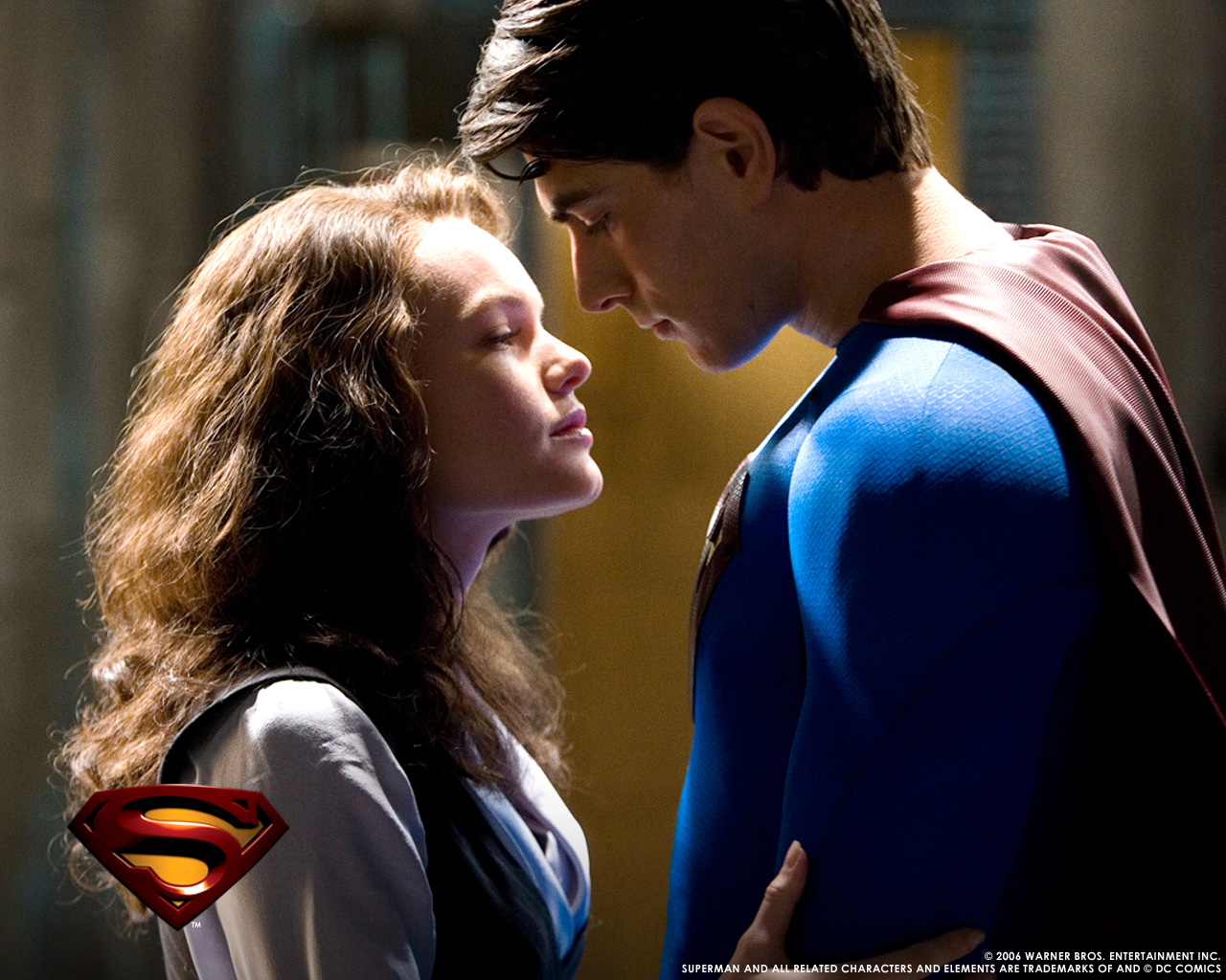 Superman Returns Brandon Routh And Kate Bosworth , HD Wallpaper & Backgrounds