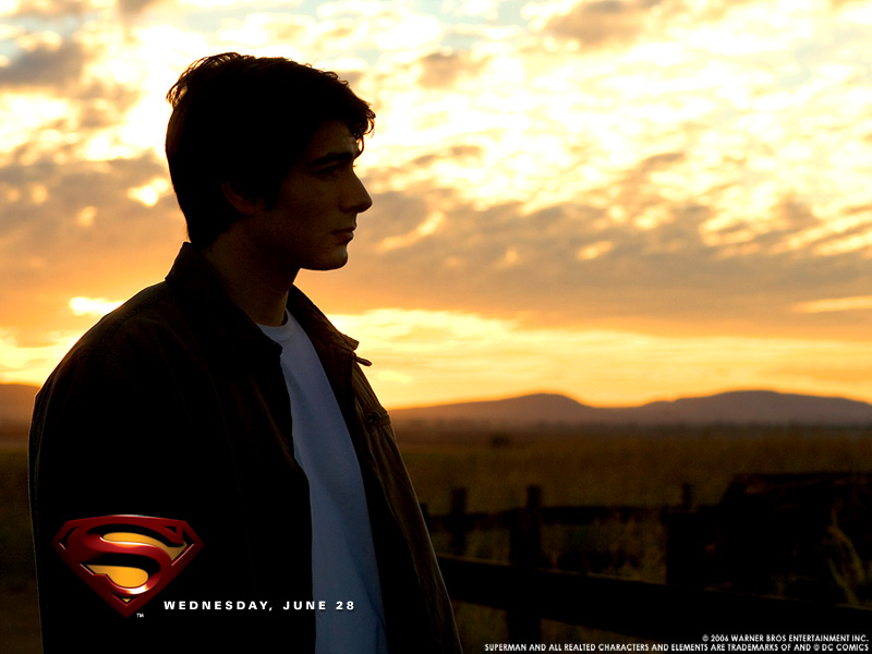 Brandon Routh In Superman Returns Wallpaper - Superman Returns , HD Wallpaper & Backgrounds