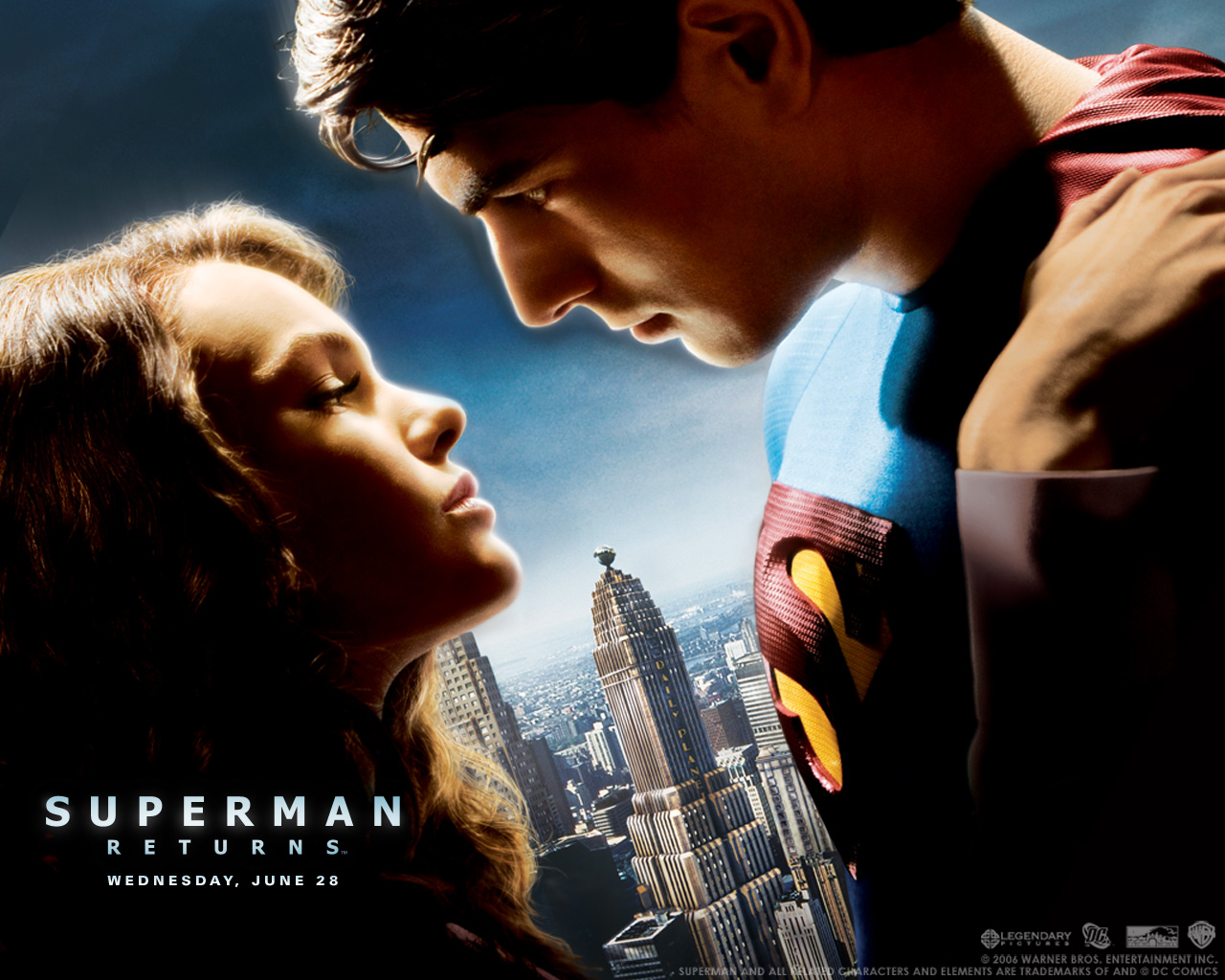 Superman Returns Movie Wallpapers - Superman Returns And Lois , HD Wallpaper & Backgrounds