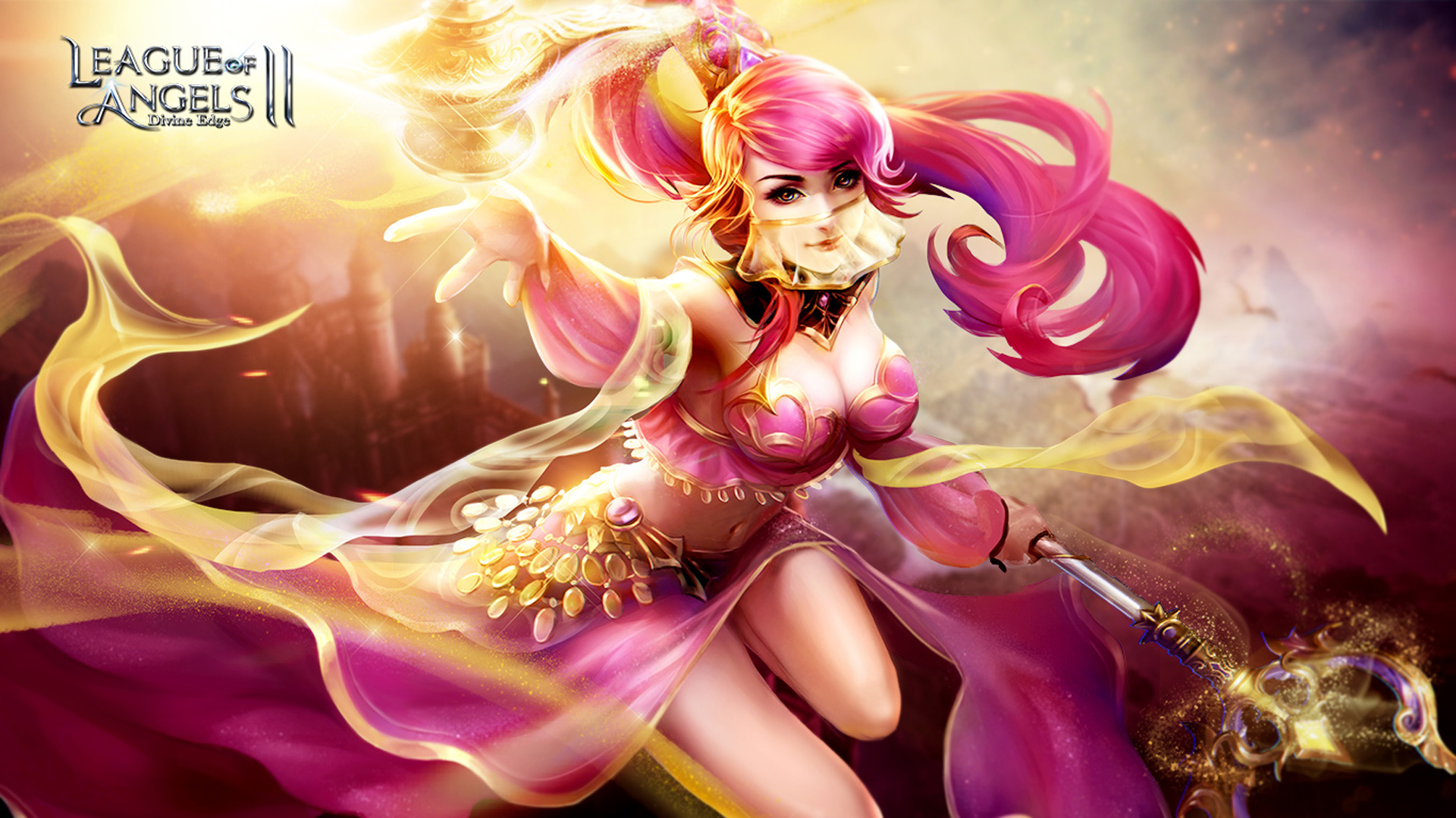 League Of Angels 2 Strate - League Of Angels 2 Angel , HD Wallpaper & Backgrounds