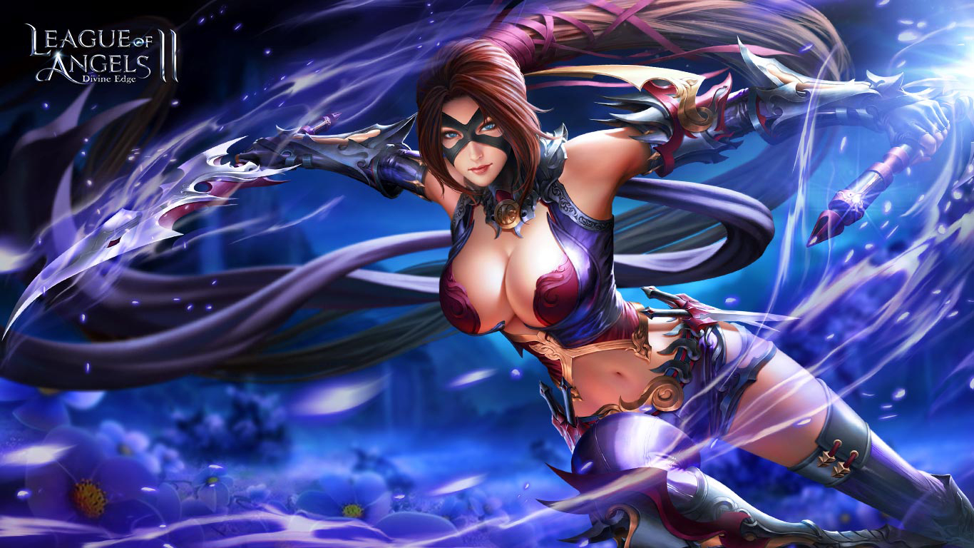 League Of Angels Wallpaper Hd - League Of Angels 2 Hot , HD Wallpaper & Backgrounds