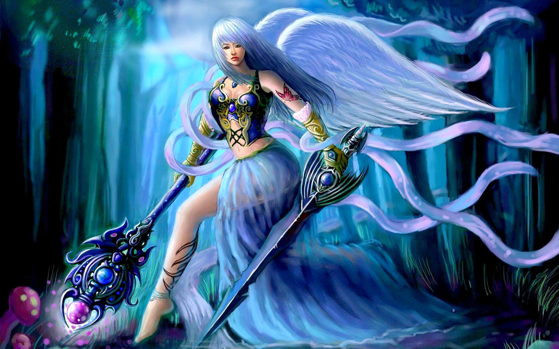 Download League Of Angels Wallpaper Hd Gallery - Warrior Angels Girls , HD Wallpaper & Backgrounds