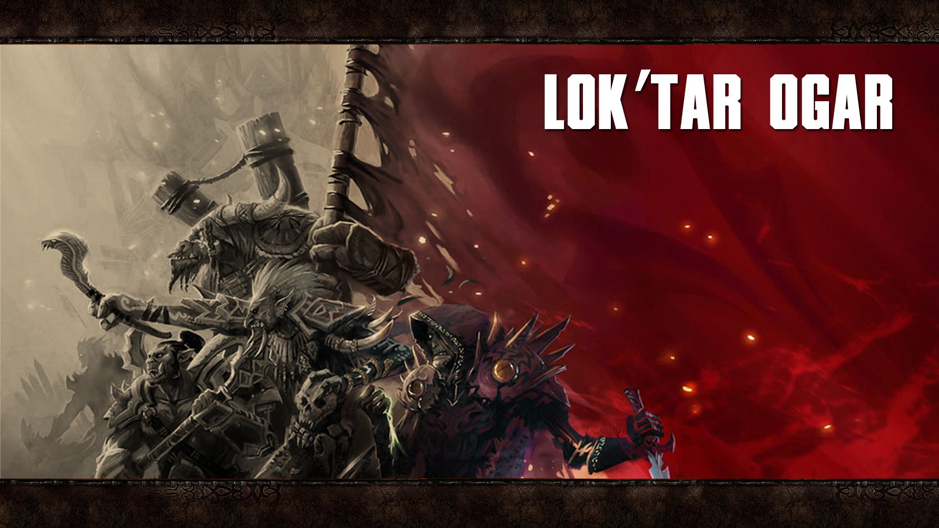 World Of Warcraft Hd Wallpaper - Lok Tar Ogar Wow , HD Wallpaper & Backgrounds