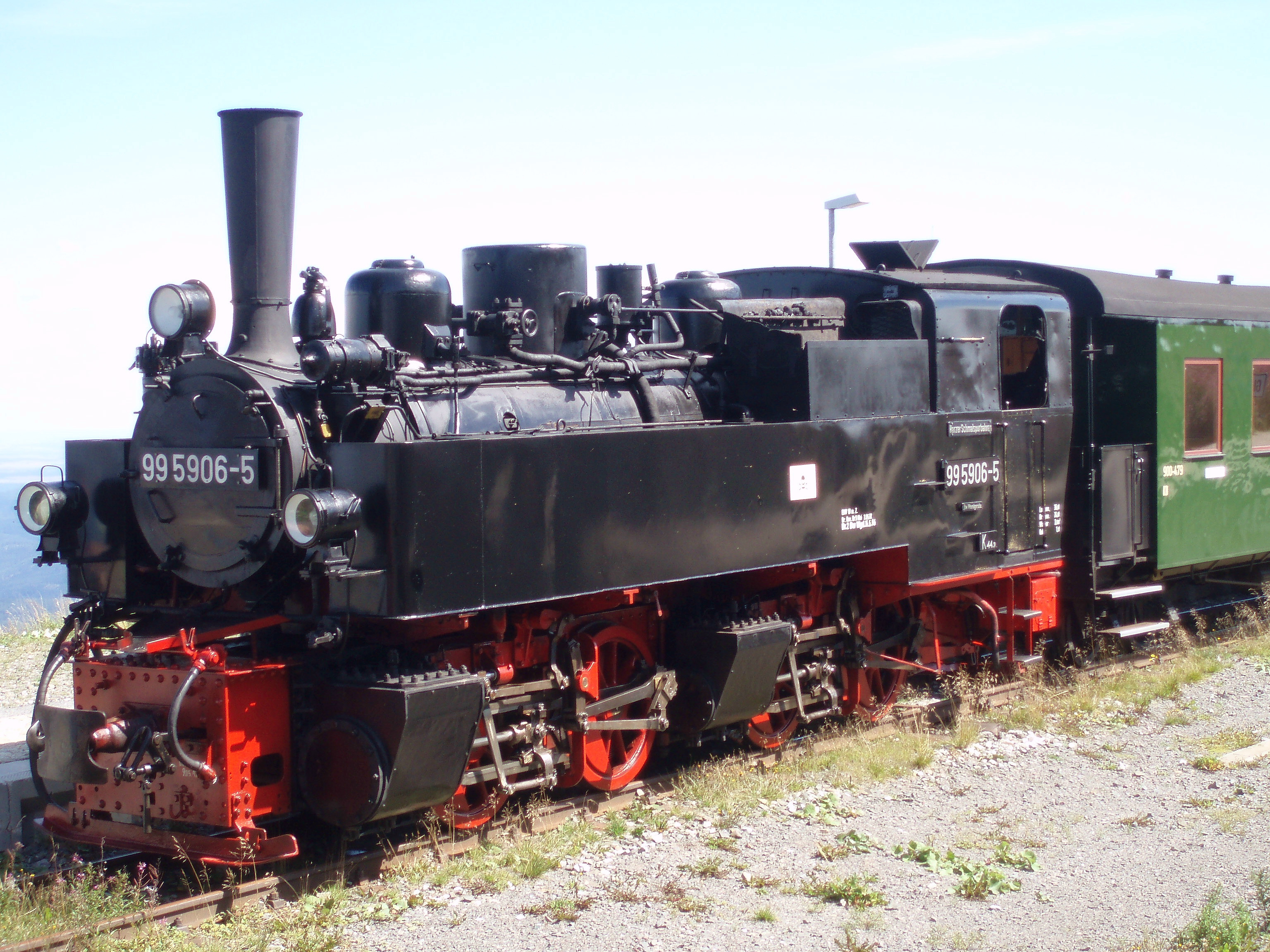 File Brocken Lok Jpg Wikimedia Commons - Mallet Locomotive 105 , HD Wallpaper & Backgrounds
