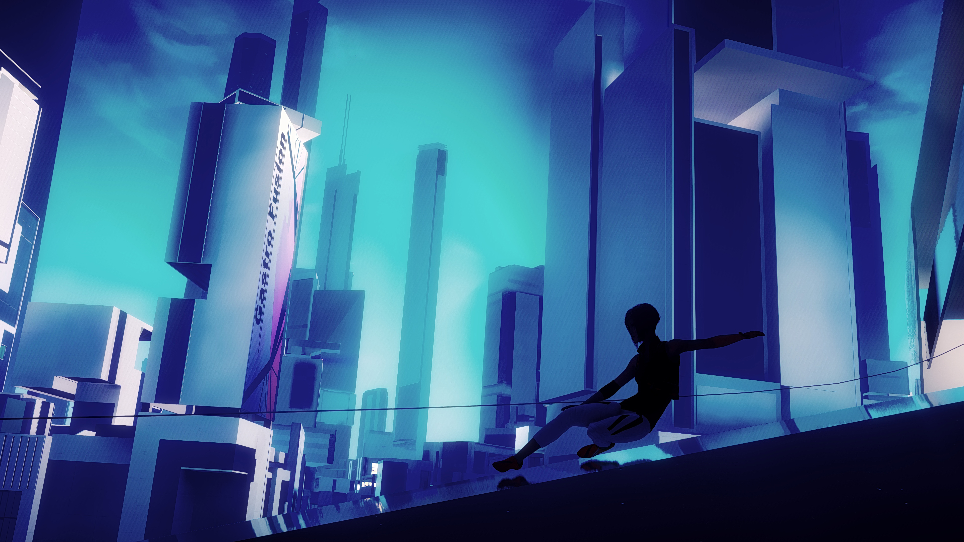 Mirror's Edge Catalyst 4k Uhd Wallpaper - Mirror's Edge 2 City , HD Wallpaper & Backgrounds