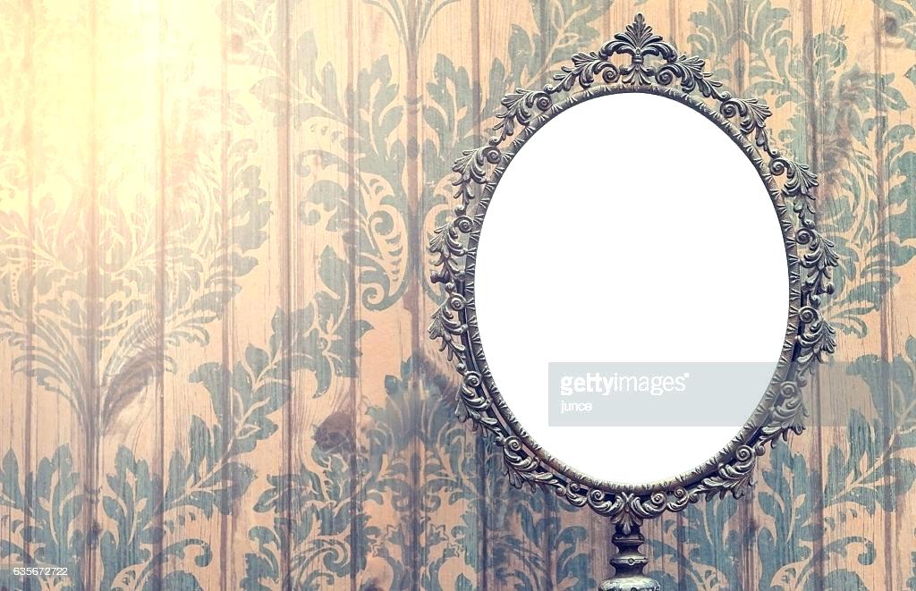 Wallpaper Mirror Mirror Wallpaper Download For Phone - Vintage Mirror Hd , HD Wallpaper & Backgrounds