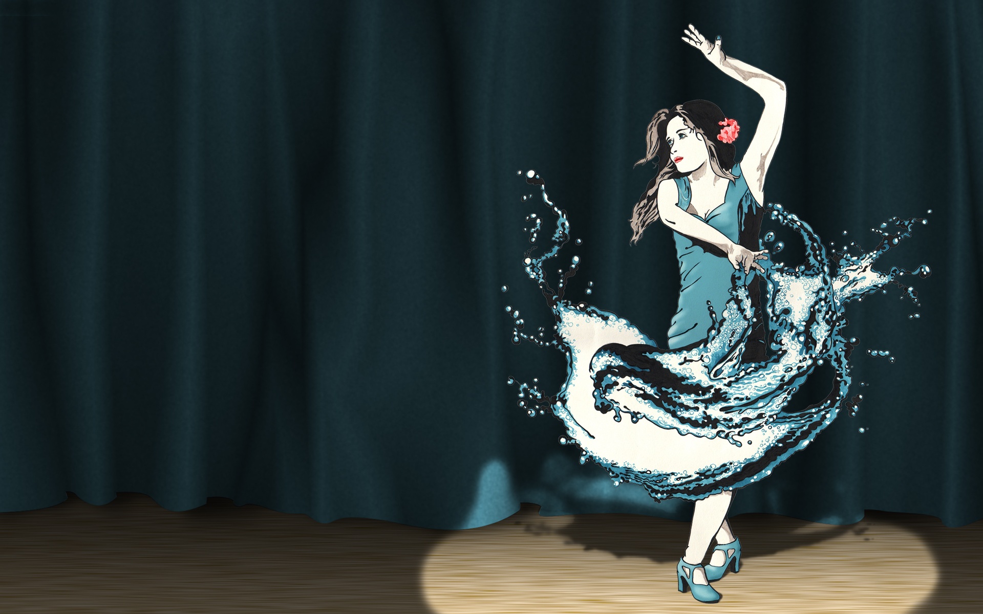 Splash Dance - Shayari On Dance Performance In Hindi , HD Wallpaper & Backgrounds
