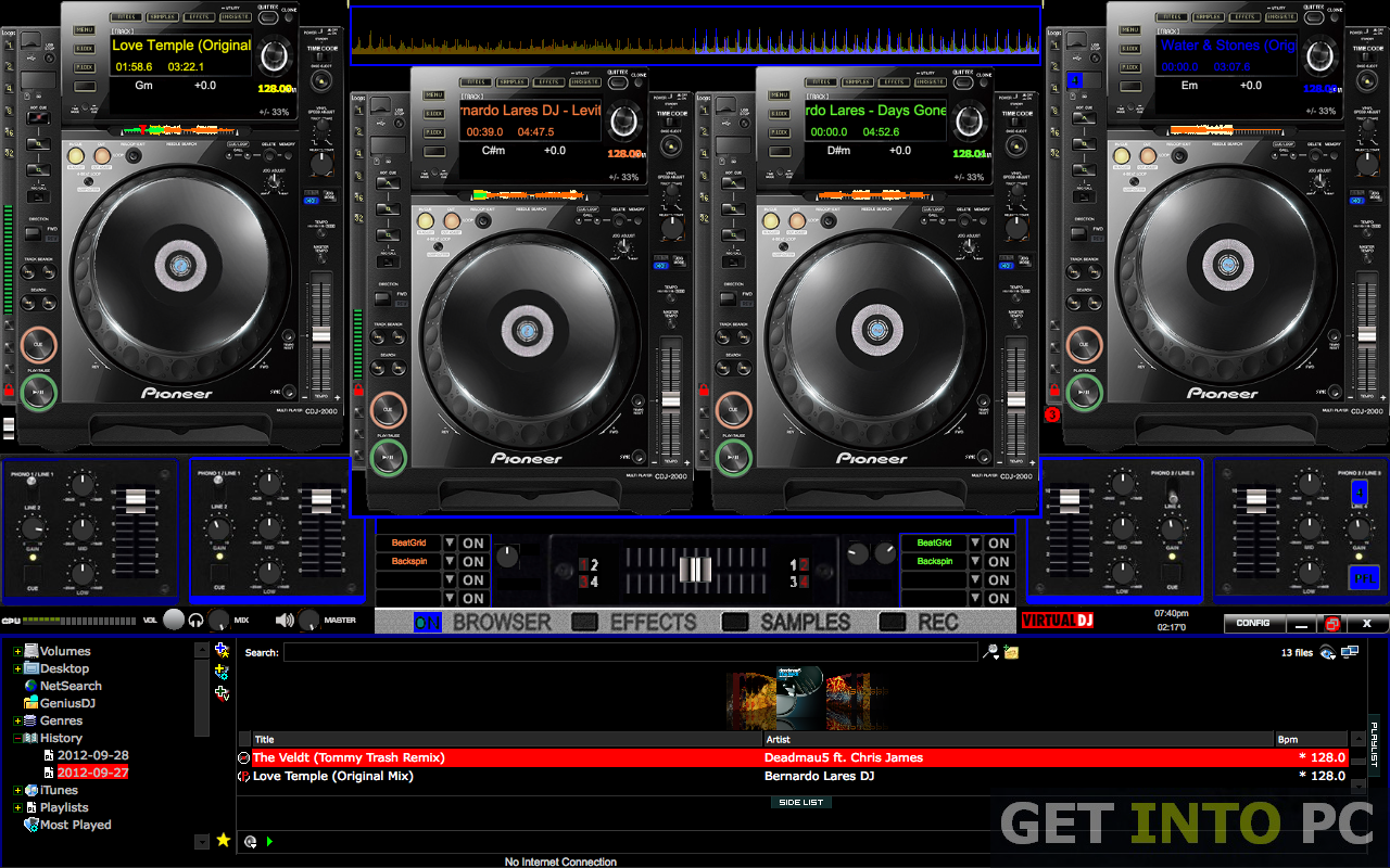 Dj Wallpapers Free 34 - Pioneer Cdj Skin Virtual Dj , HD Wallpaper & Backgrounds