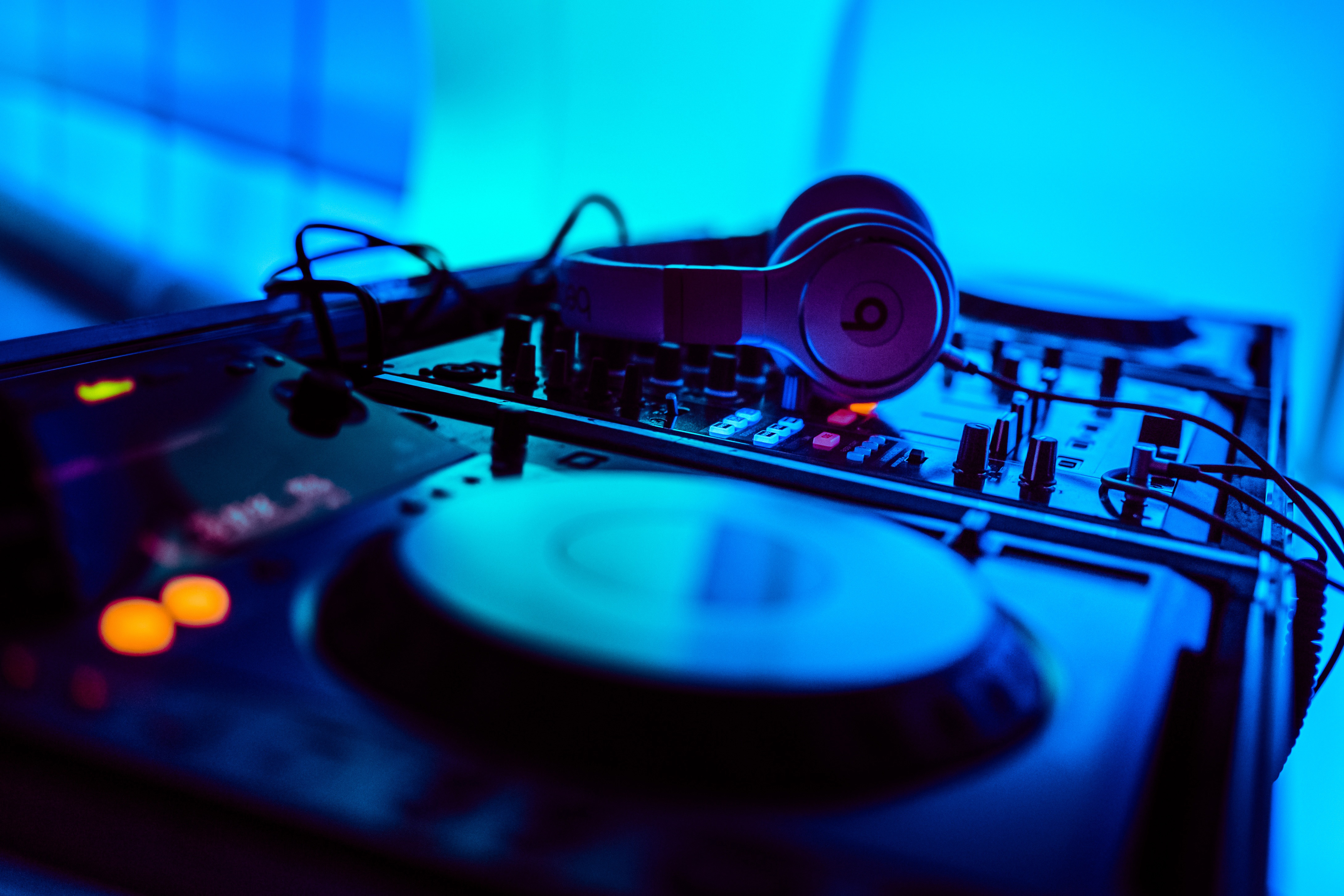 Sound, Techno, Blue, Virtualdj, Electronic Dance Music - Dj Music , HD Wallpaper & Backgrounds