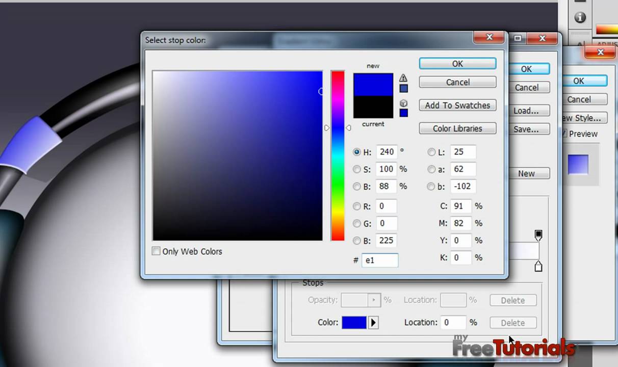 Virtual Dj Wallpaper In Photoshop Video Tutorial Part - Indigo Color Code Photoshop , HD Wallpaper & Backgrounds