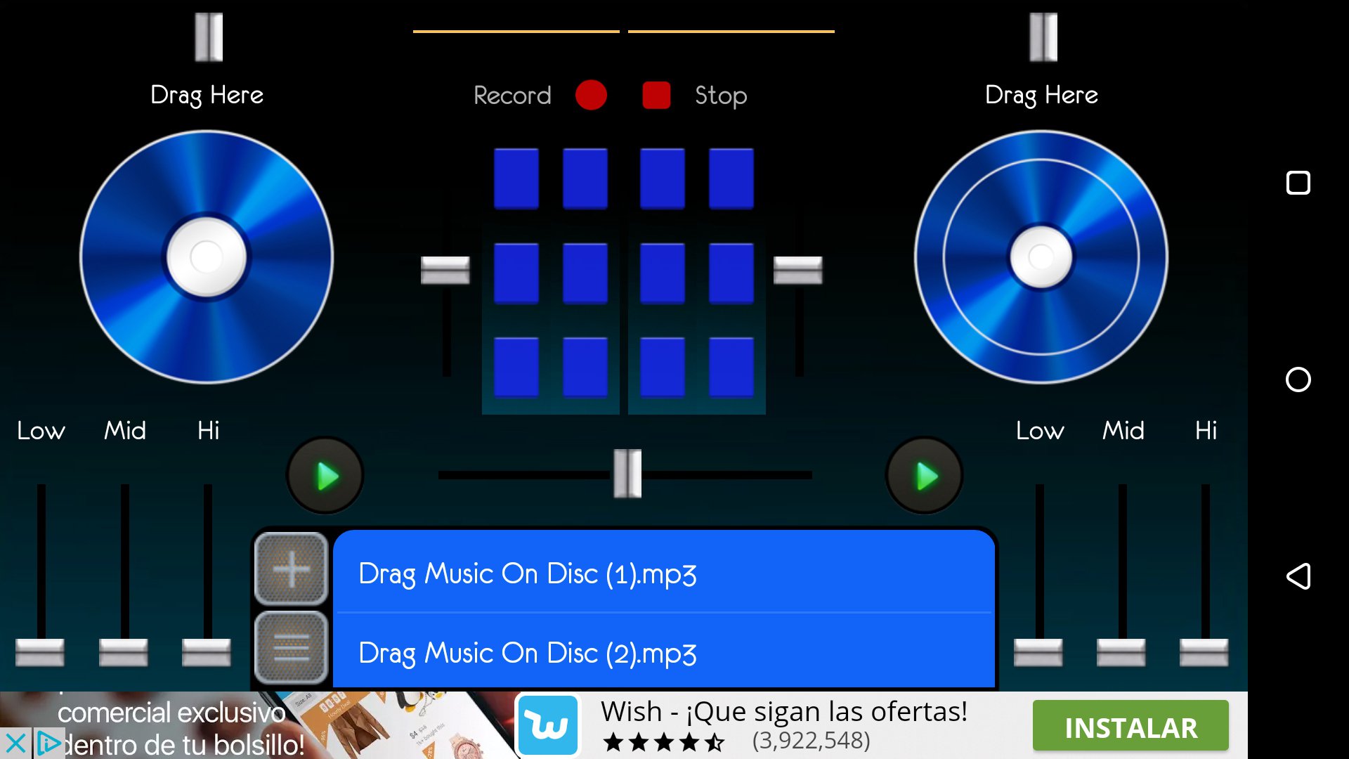 Virtual Dj Mixer Pro Image 2 Thumbnail - Virtual Dj For Android , HD Wallpaper & Backgrounds