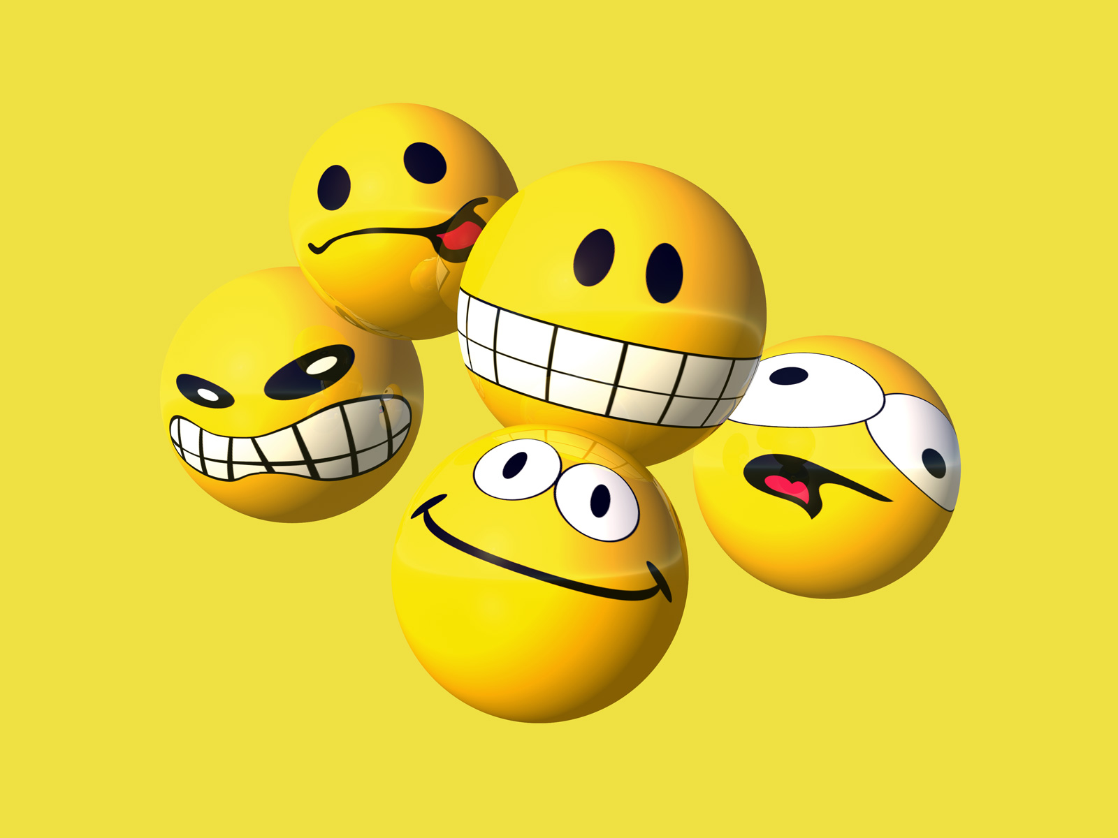High Quality Happy Wallpapers Full Hd Pictures - Smiley Backgrounds , HD Wallpaper & Backgrounds
