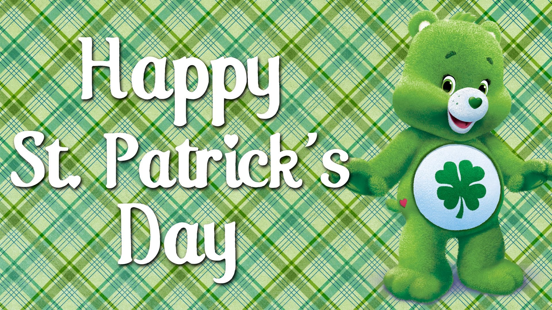 Happy St Patrick's Day From The Care Bears - Happy St Patrick's Day Bears , HD Wallpaper & Backgrounds