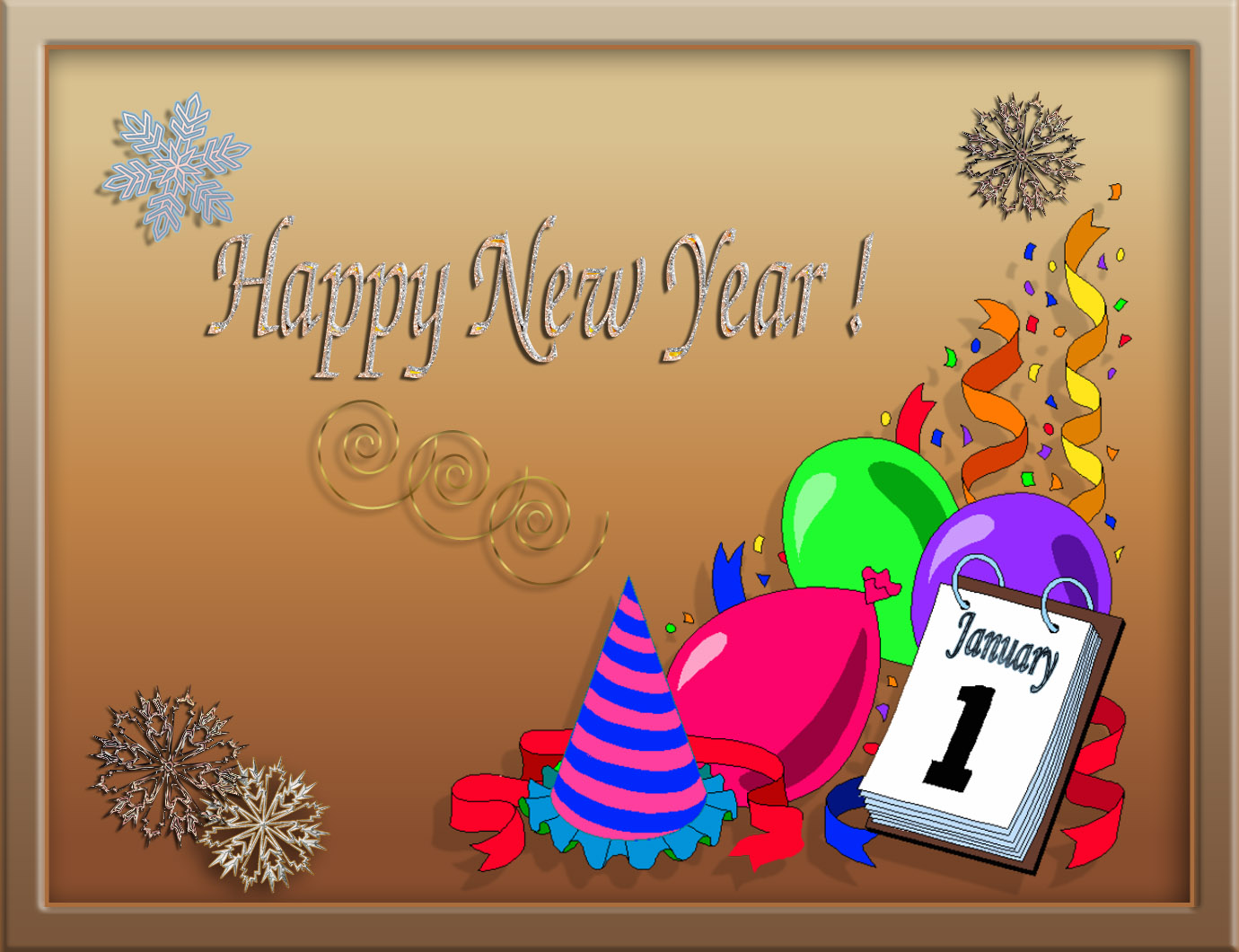 Free New Years Wallpaper For Your Desktop Just Be Happy New Year