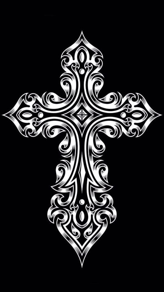 Cross By Randy Eskew Cross Wallpaper, Black Hd Wallpaper, - Cross Designs Black Background , HD Wallpaper & Backgrounds