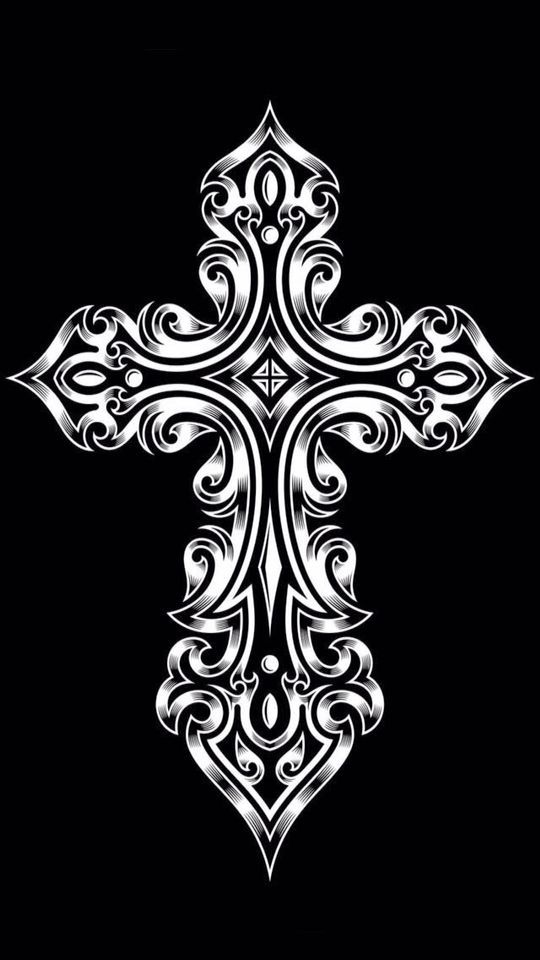 Cross By Randy Eskew Cross Wallpaper, Black Hd Wallpaper, - Cross Designs Black Background , HD Wallpaper & Backgrounds
