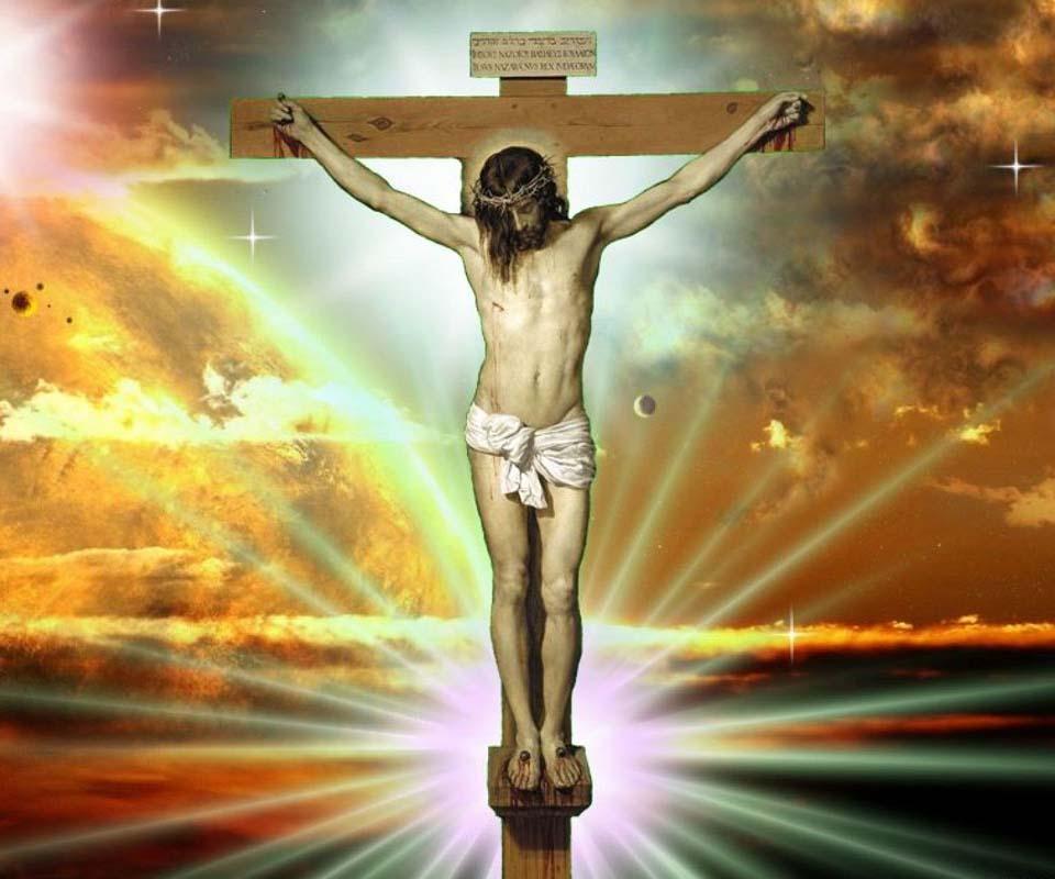 Holy Cross Wallpapers - Holy Cross With Jesus , HD Wallpaper & Backgrounds