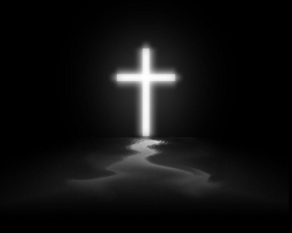 White Cross Wallpapers And Pictures - Black With White Cross , HD Wallpaper & Backgrounds