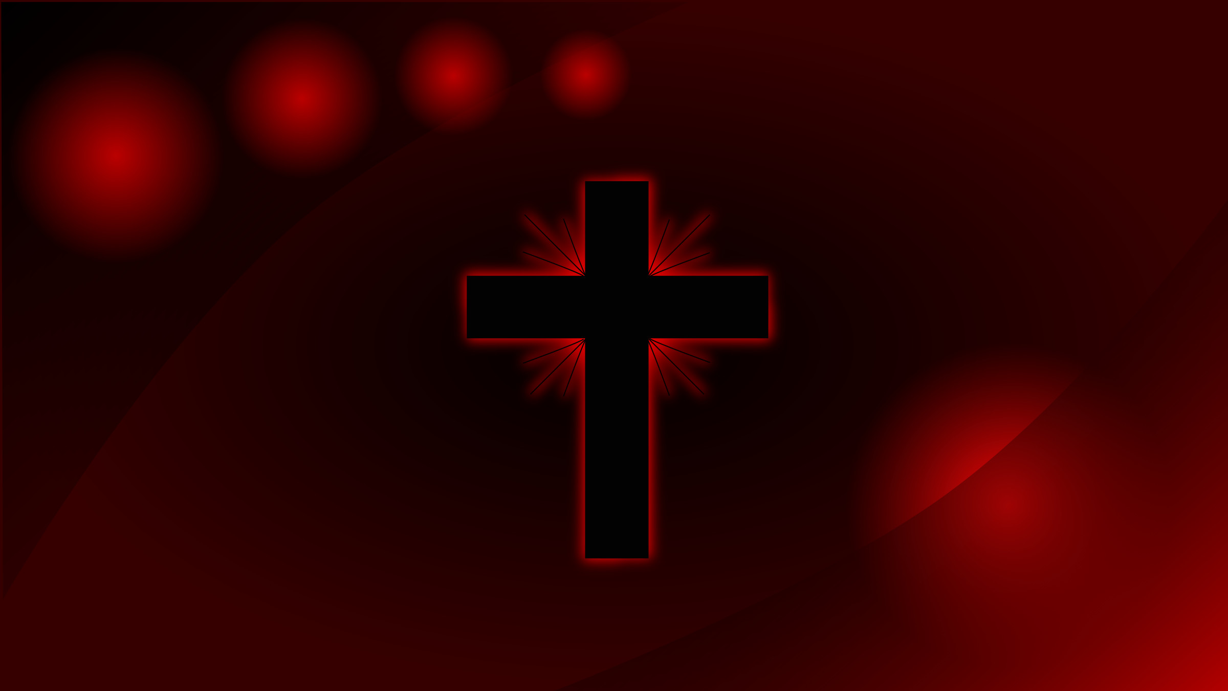 Jesus Wallpaper With Flower 1920ã 1200 Beautiful Jesus - Red Glowing Cross , HD Wallpaper & Backgrounds