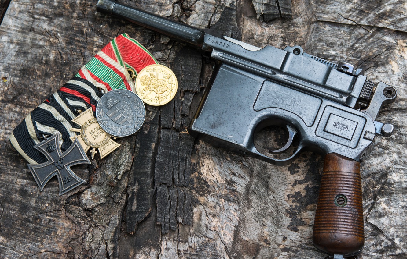 Photo Wallpaper Gun, German, Mauser C96, The German - Mauser C96 , HD Wallpaper & Backgrounds
