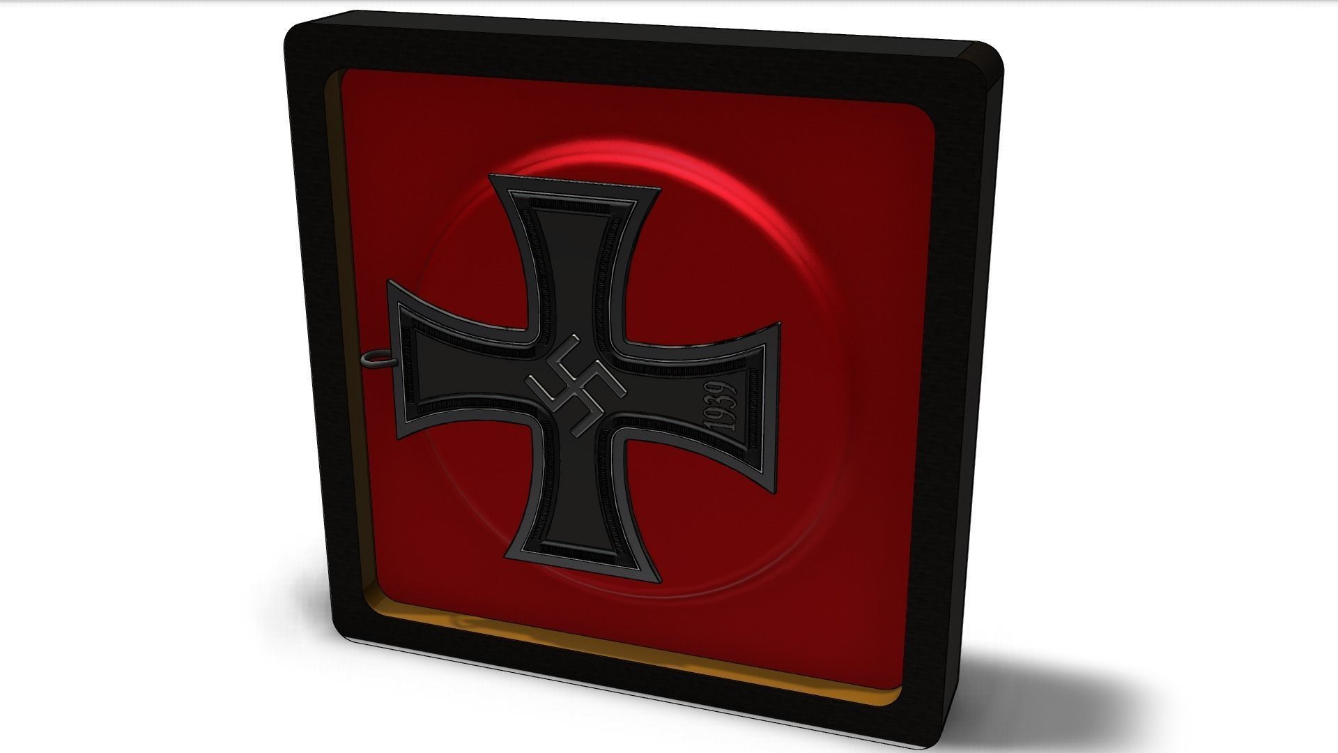 An Iron Cross Free 3d Model - Cross , HD Wallpaper & Backgrounds